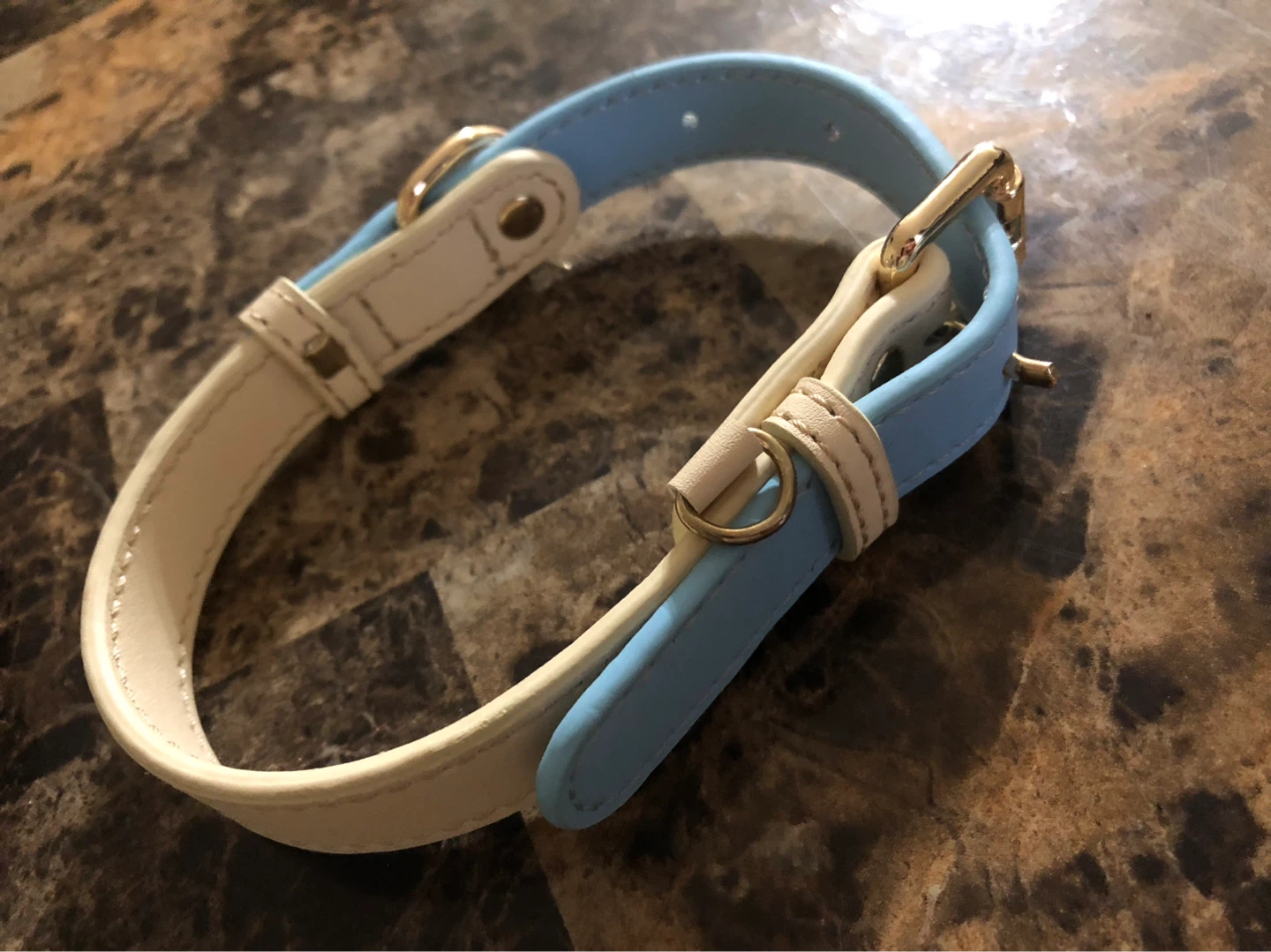 New-  Two-Tone Dog Adjustable Collar! - photo 2