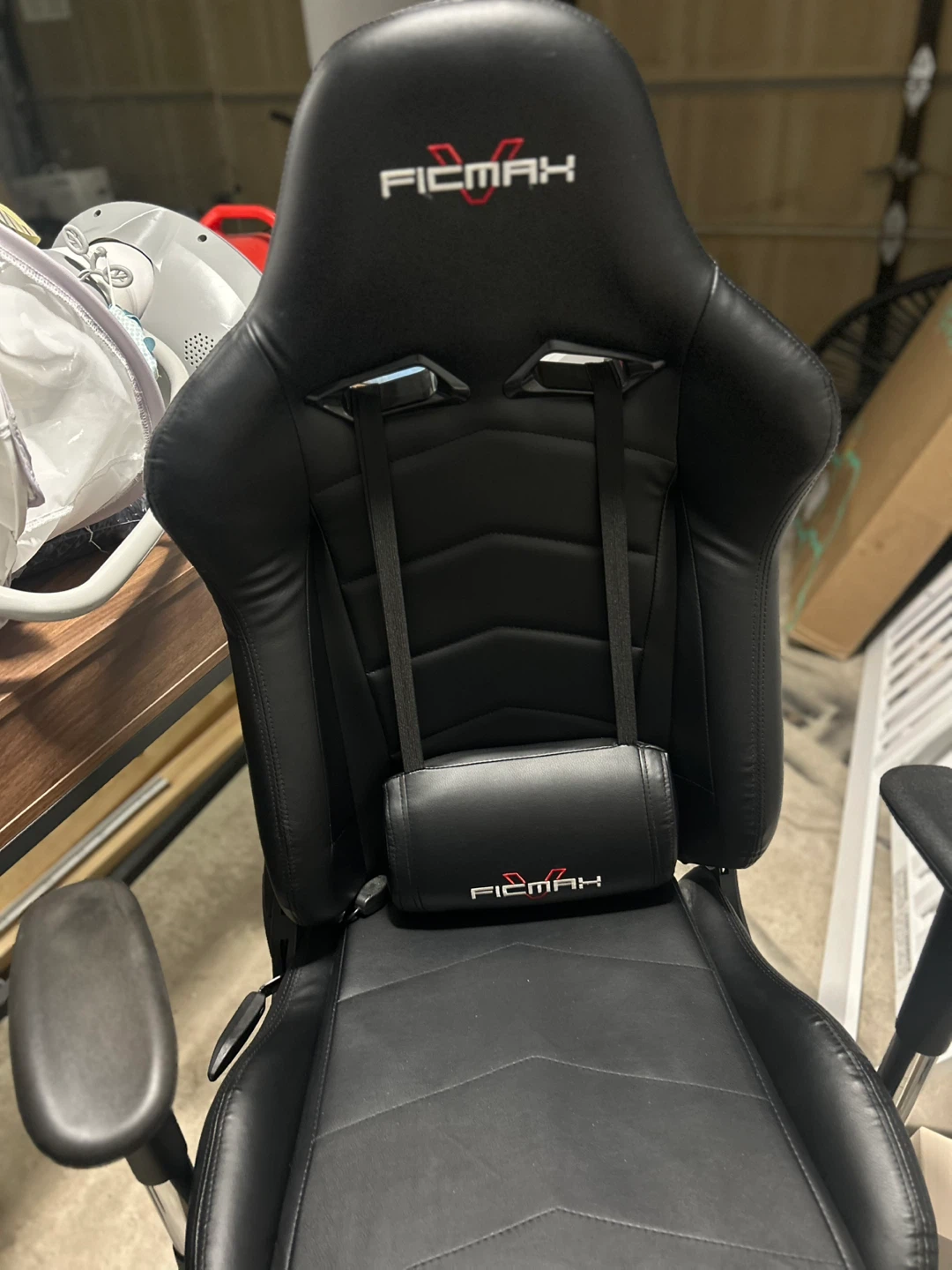 Ficmax Gaming Chair - Black - photo 2