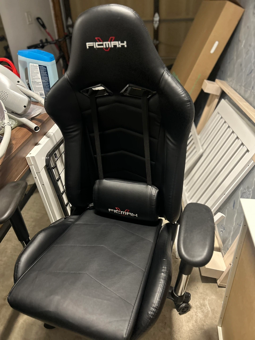 Ficmax Gaming Chair - Black