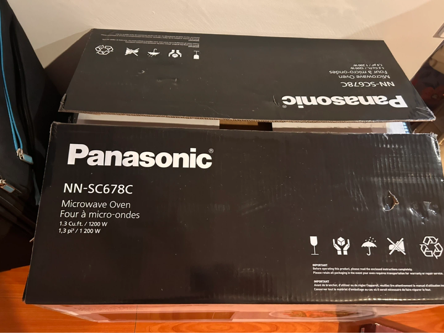 Panasonic NN-SC678C Microwave Oven 1.3 Cu.Ft. 1200W