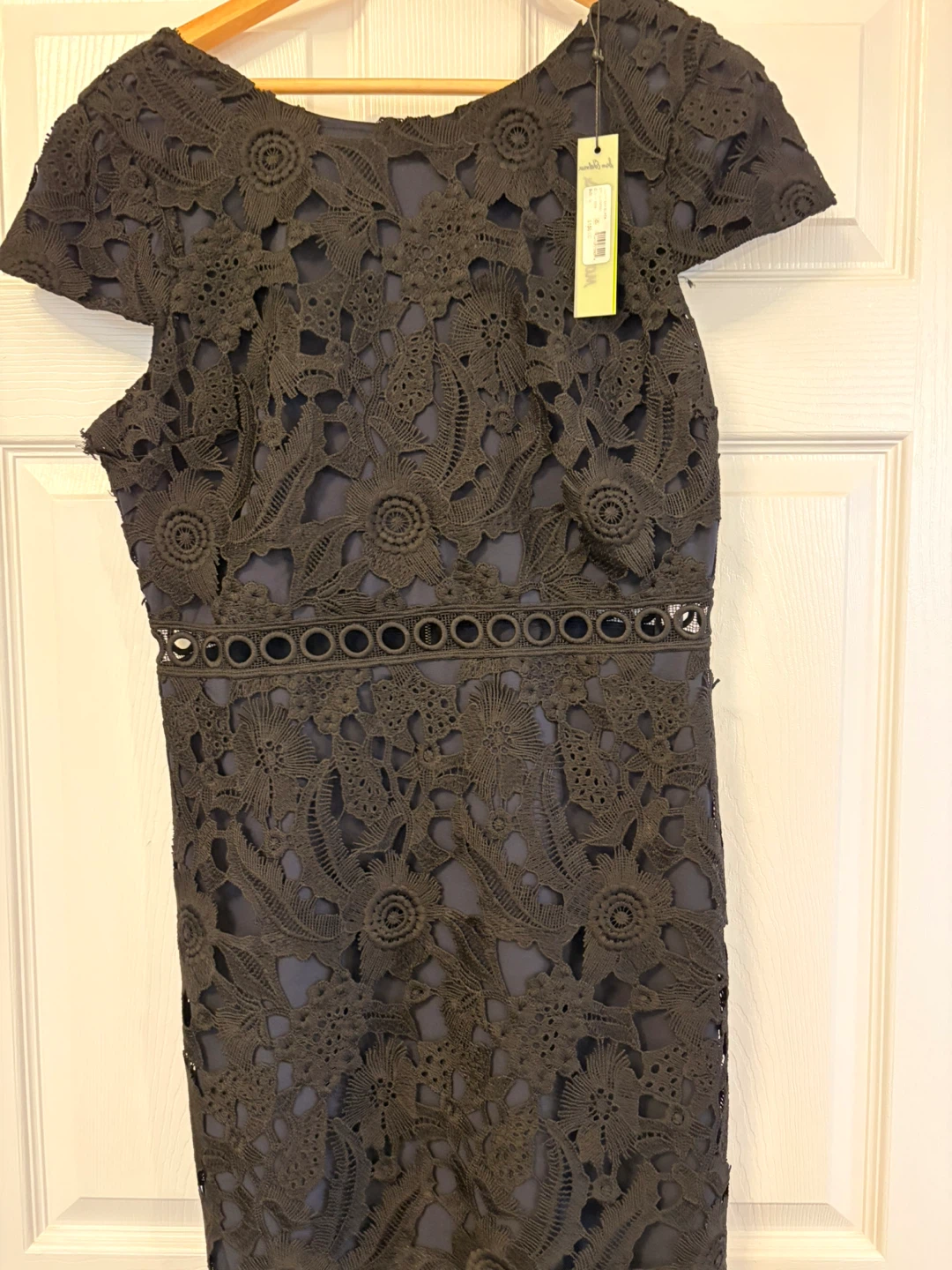 Sam Edelman Black Lace Dress Size 10