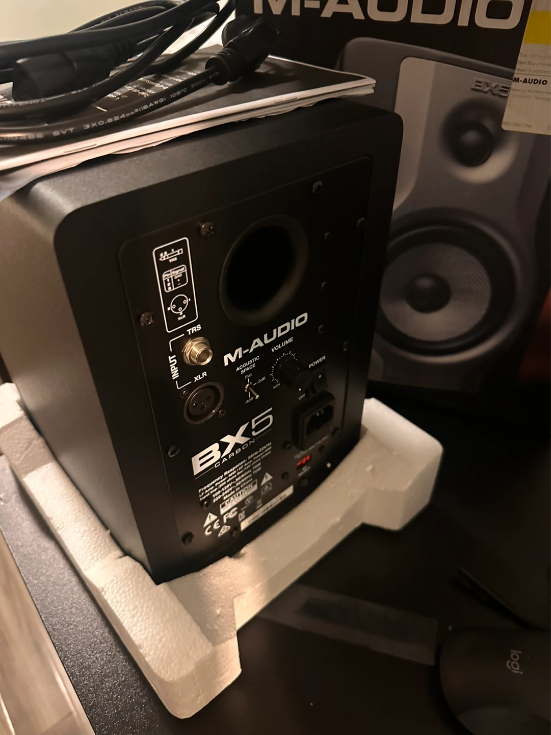 M-Audio BX5 Carbon Studio Monitor Speaker - photo 3