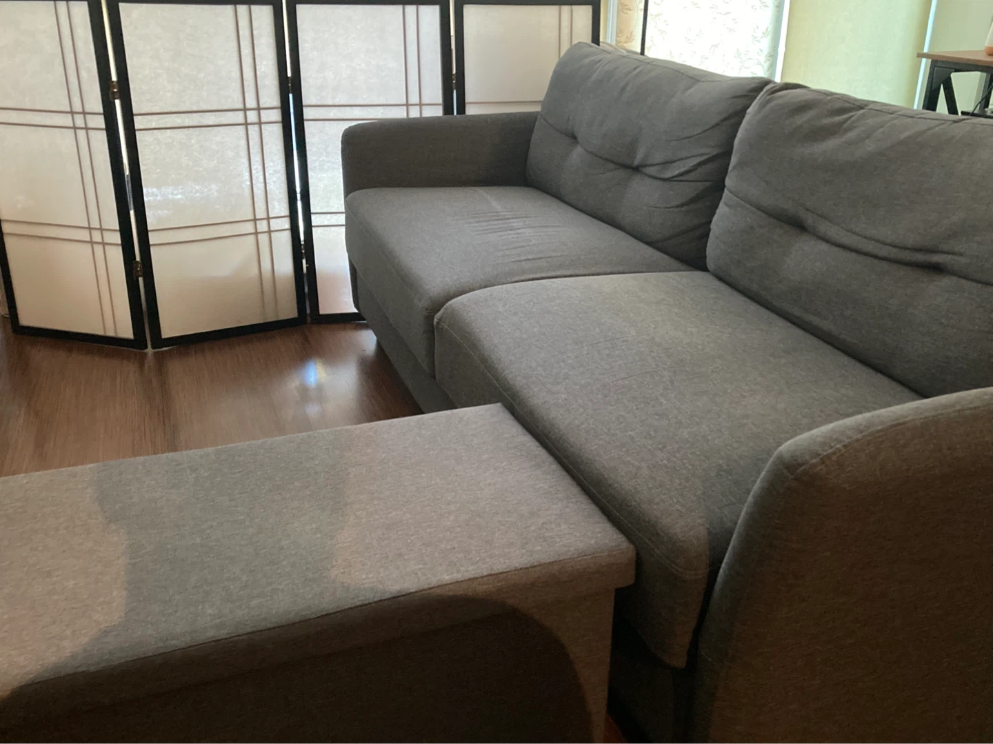 Zinus 3-seat Sofa/Living Room Couch, Soft Grey