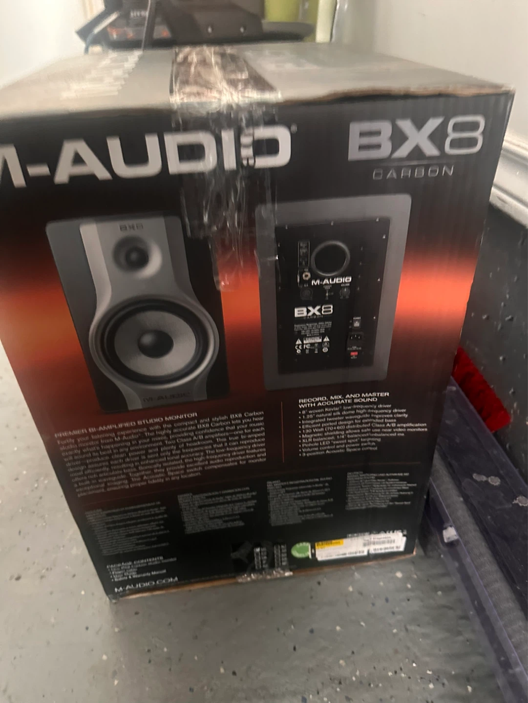 M-Audio BX8 Carbon Studio Monitor Speakers - photo 5