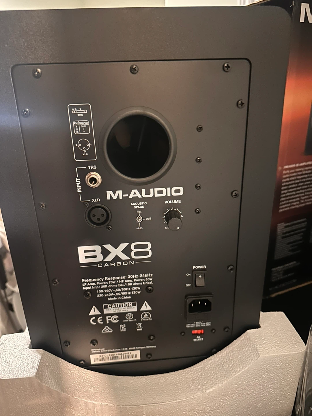 M-Audio BX8 Carbon Studio Monitor Speakers