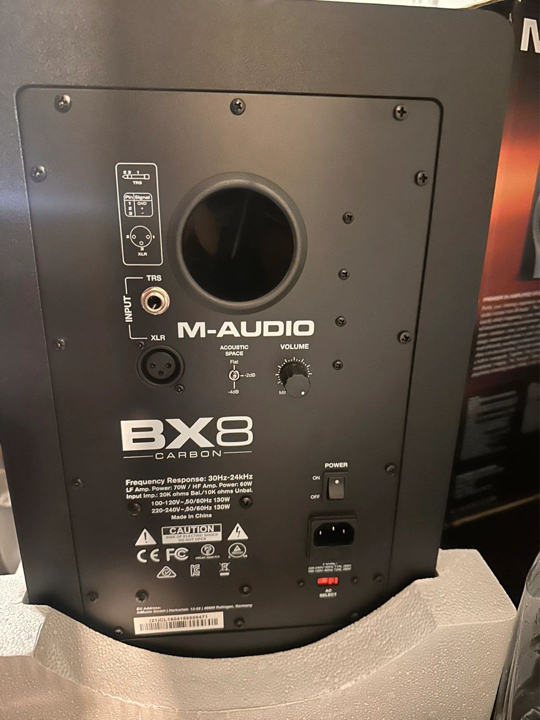 M-Audio BX8 Carbon Studio Monitor Speakers - photo 2