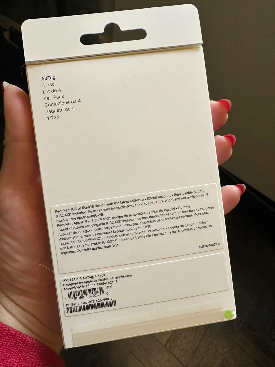 Brand New Apple AirTag 4 Pack - photo 2