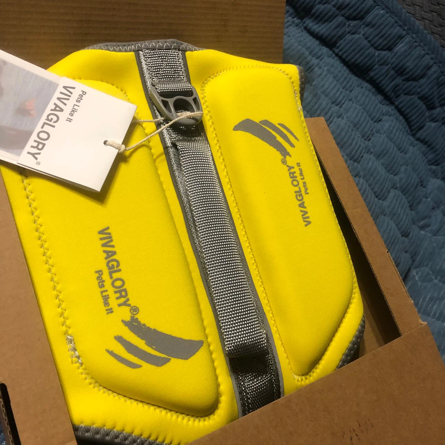 Vivaglory Dog Life Jacket Vest Yellow - photo 2