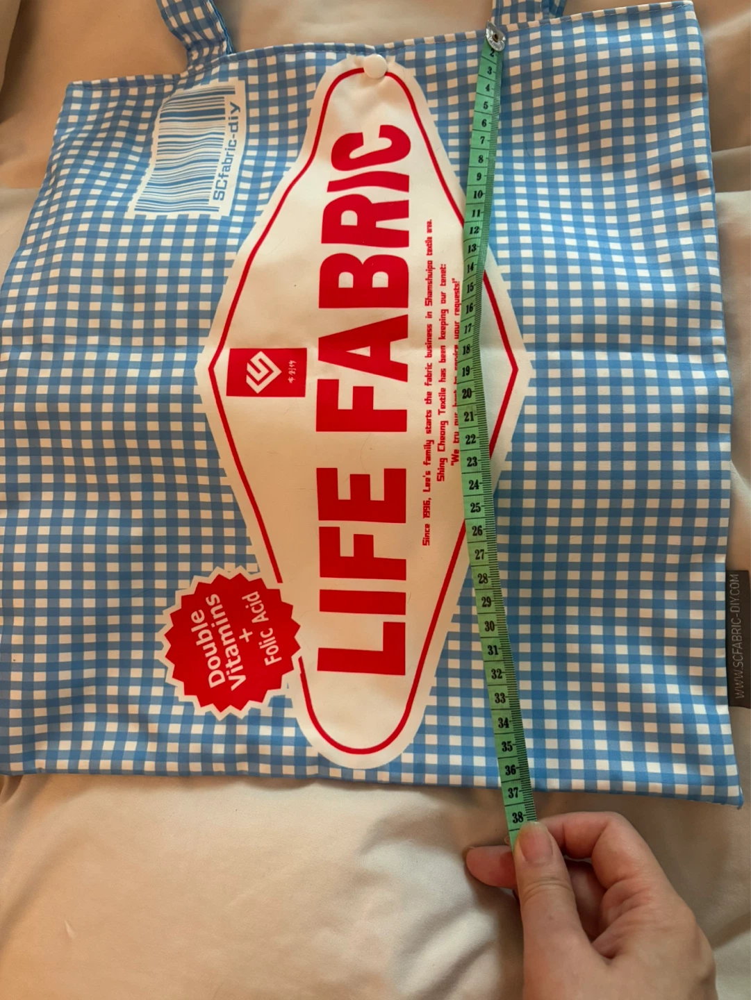 Hong Kong bread Fabric Tote Bag - photo 3