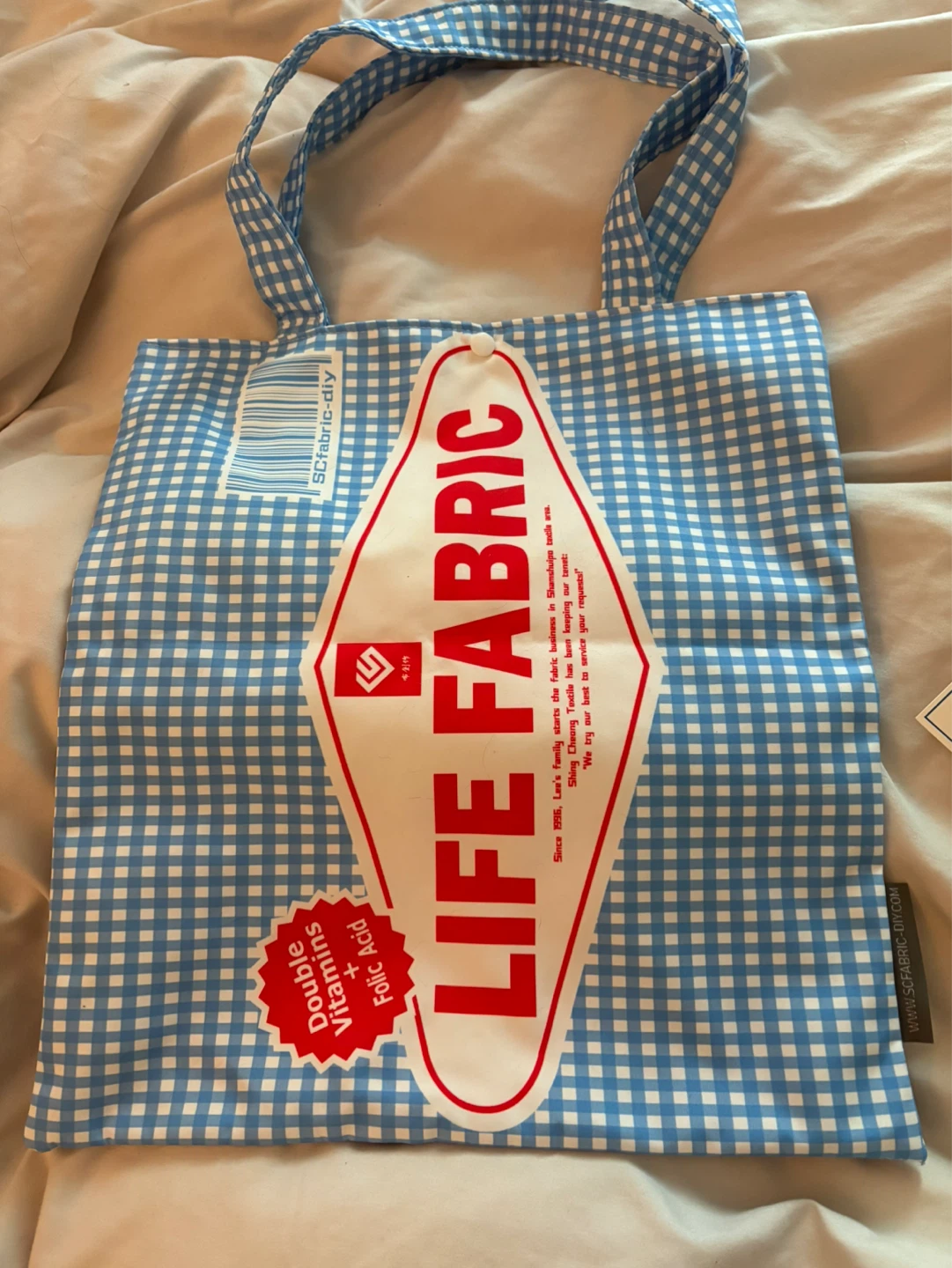 Hong Kong bread Fabric Tote Bag - photo 2