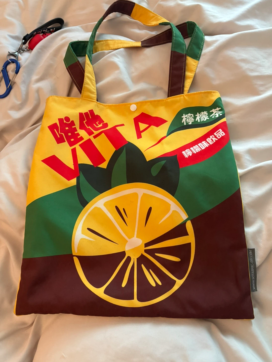Vita Lemon Tea Tote Bag