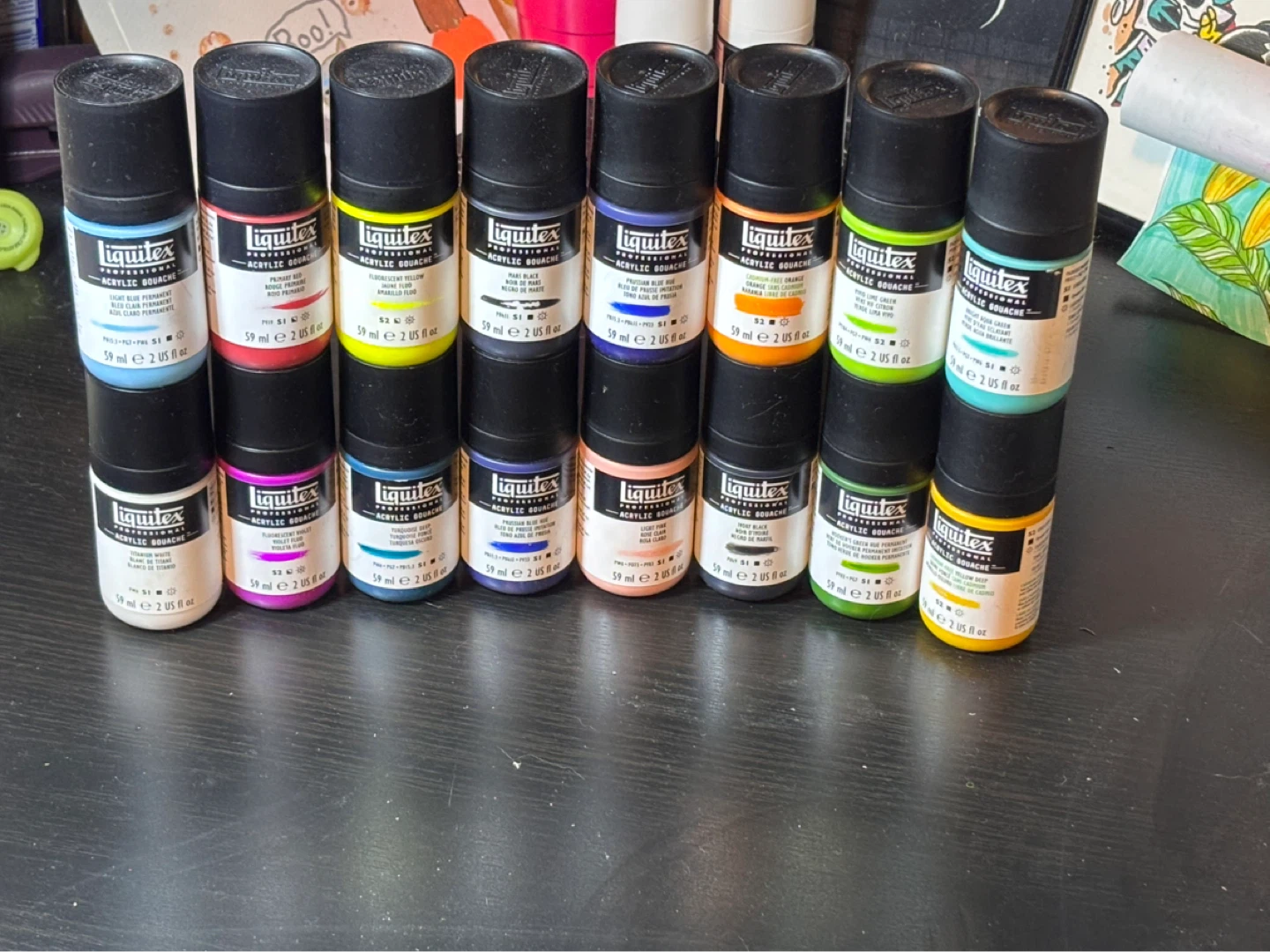 Liquitex® Professional Acrylic 23 colour Gouache Set