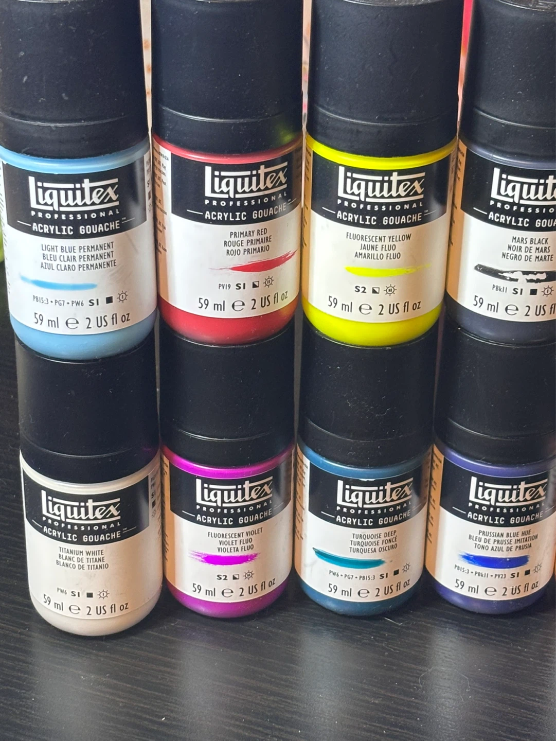 Liquitex® Professional Acrylic 23 colour Gouache Set - photo 2