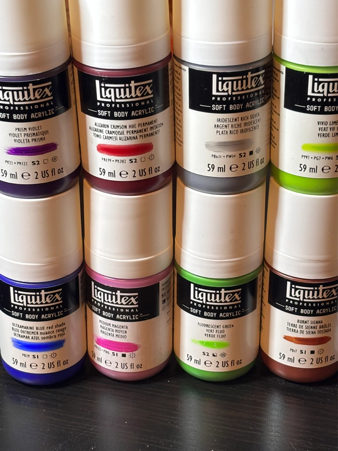 Liquitex® Professional Soft Body Acrylic Bottles 2oz. Lot of 12 - photo 2