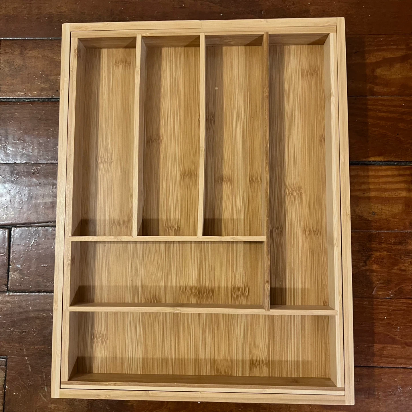 Bamboo Expandable Drawer Organizer