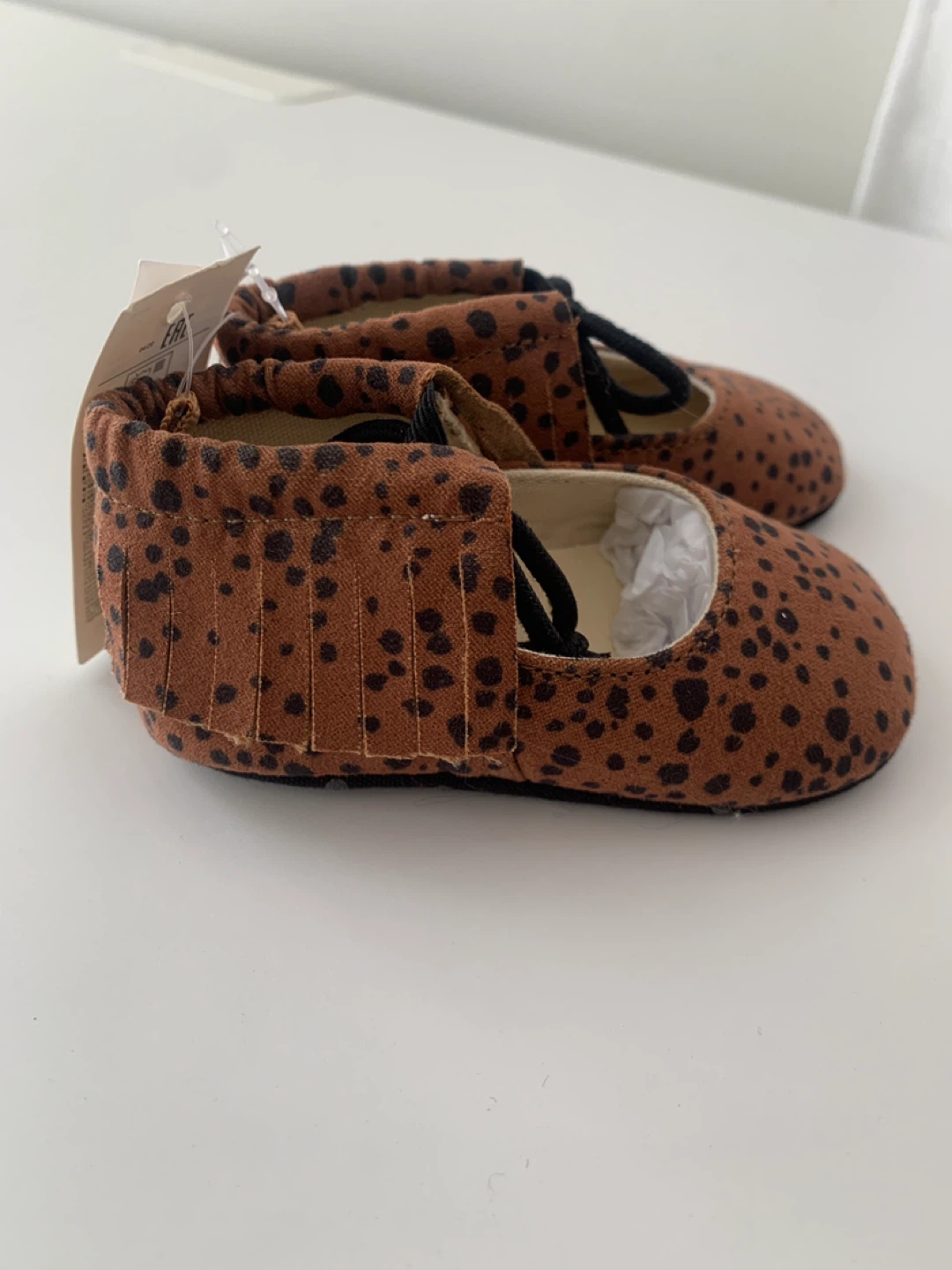 NWT Baby Gap Baby Shoes - Cheetah Print - 3-6 Months