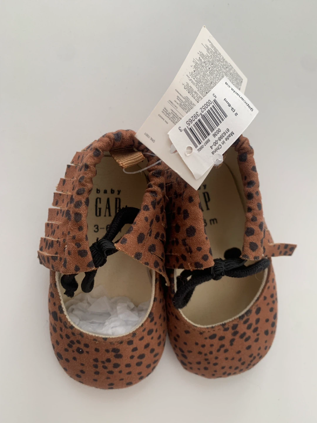 NWT Baby Gap Baby Shoes - Cheetah Print - 3-6 Months - photo 2