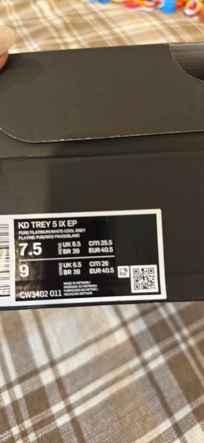Nike KD grey size 7.5 - photo 2