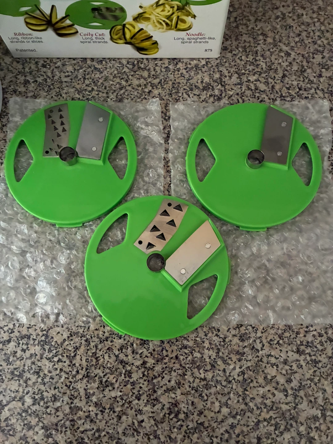 Norpro Triple Spiral Slicer with 3 Blades - photo 3