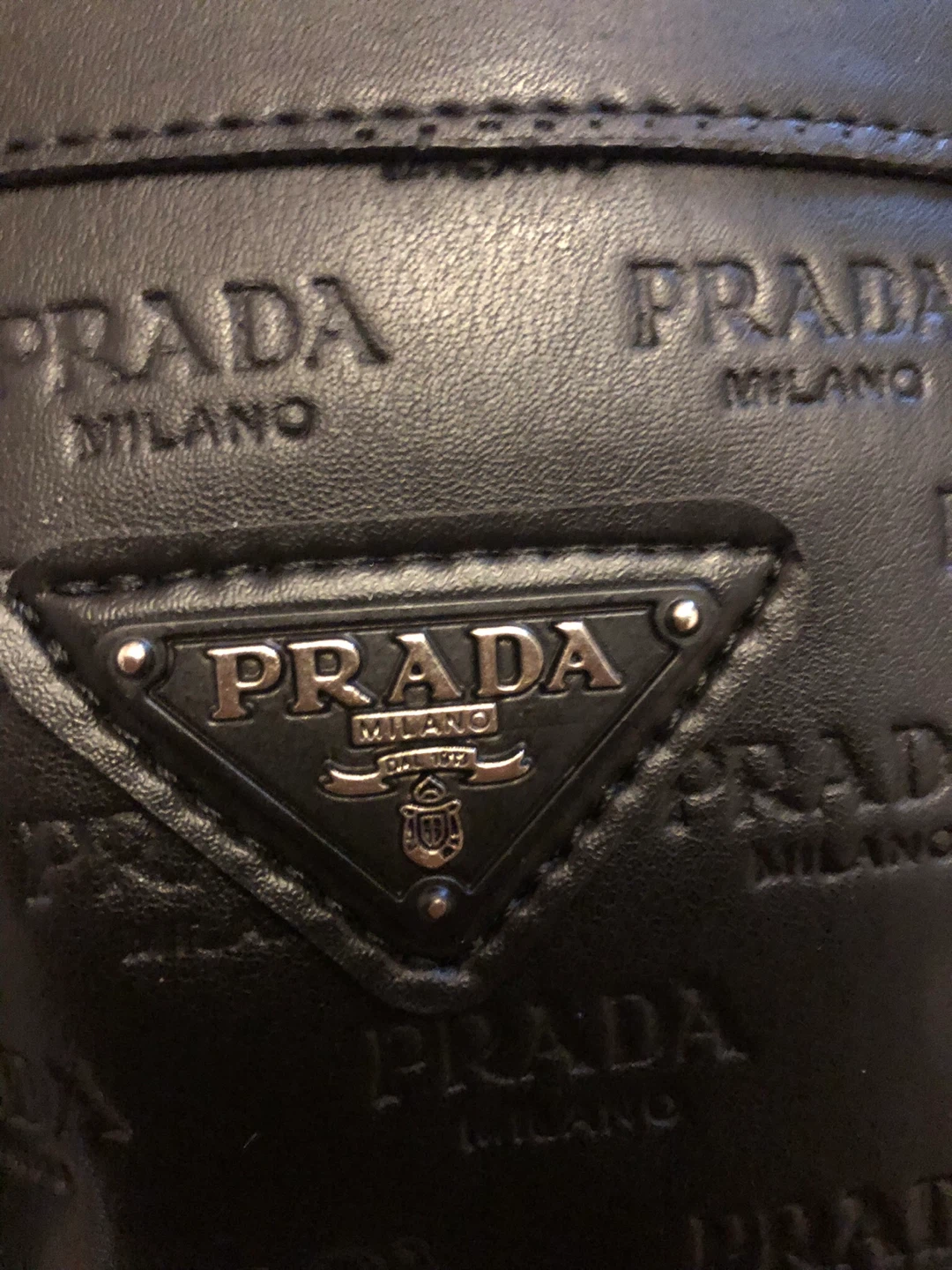 Prada Black Leather Crossbody Bag - photo 3