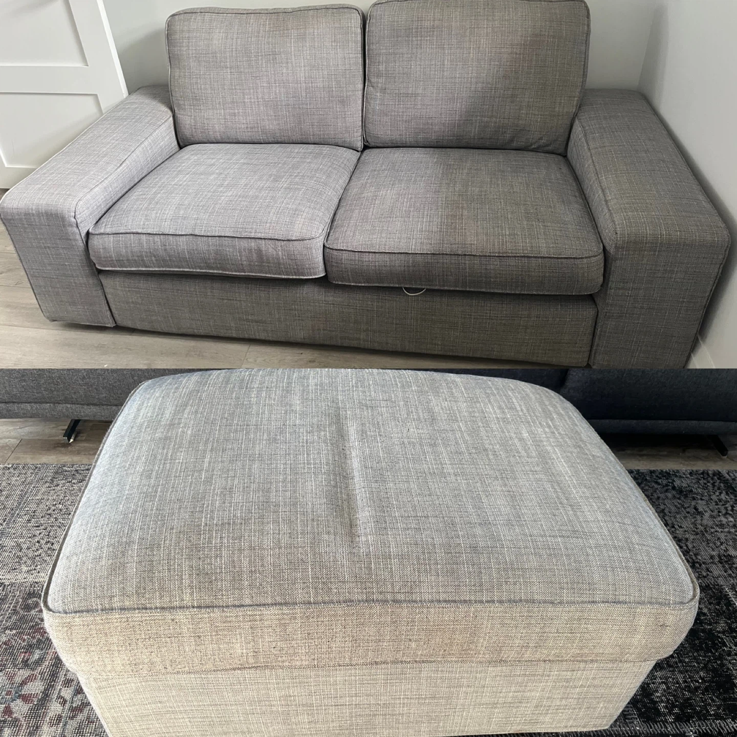 IKEA KIVIK Love-Seat Sofa - Grey
