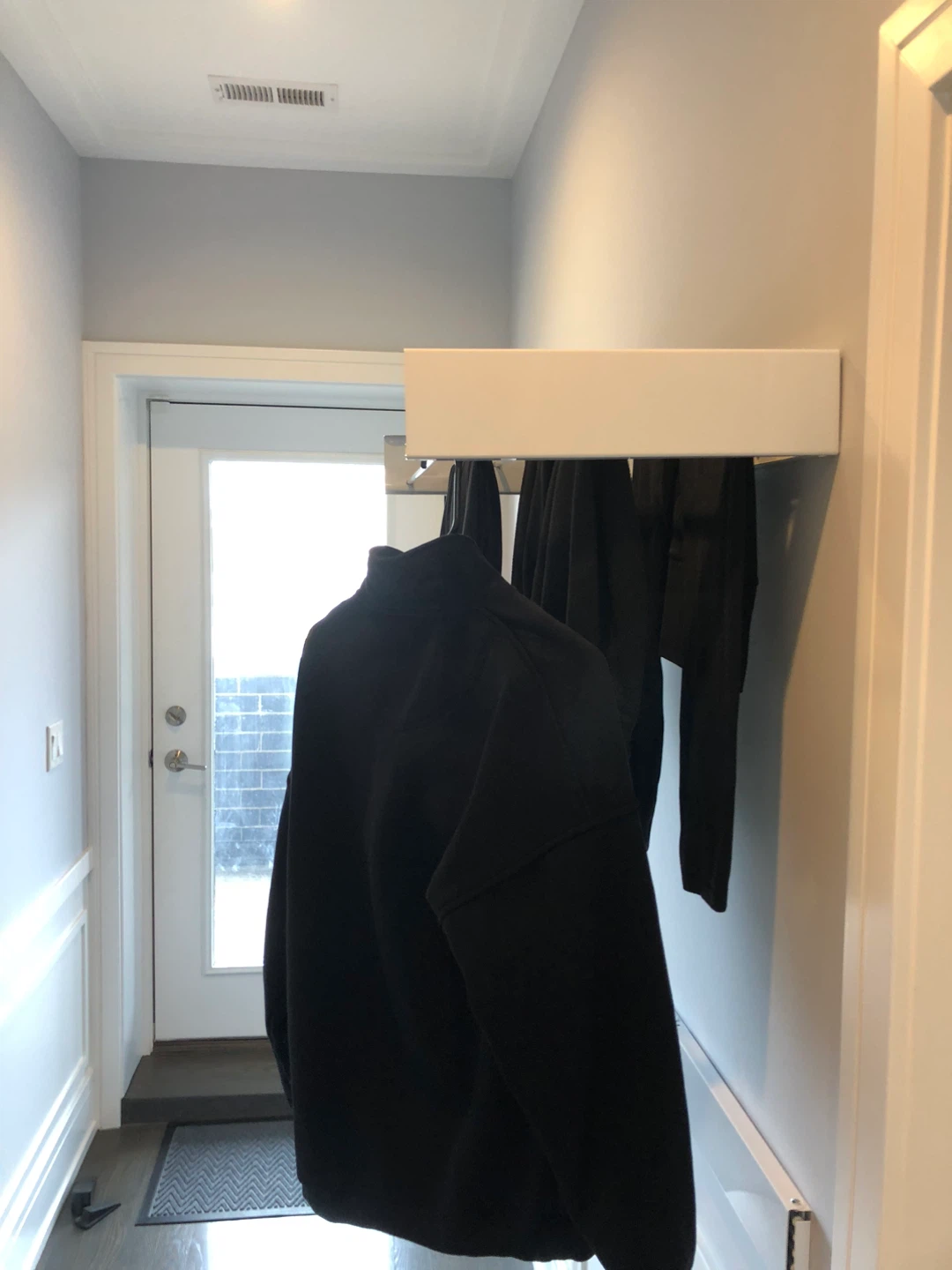 Wall Mounted Drying Rack / Coat Rack - photo 2