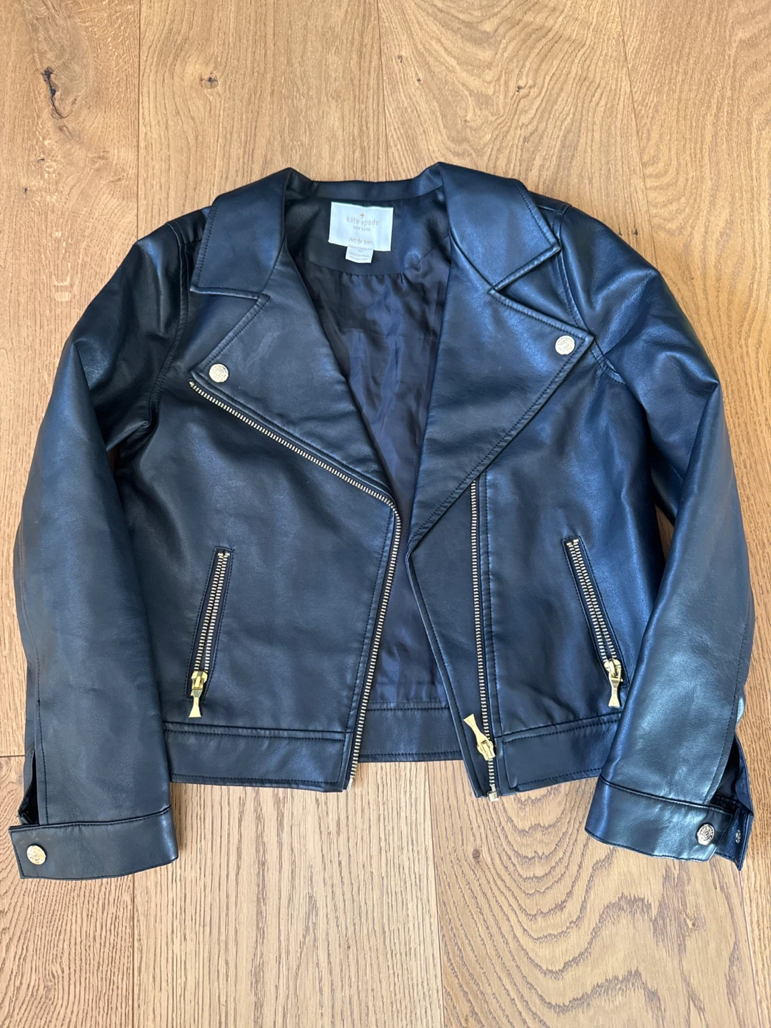 Kate spade faux leather jacket