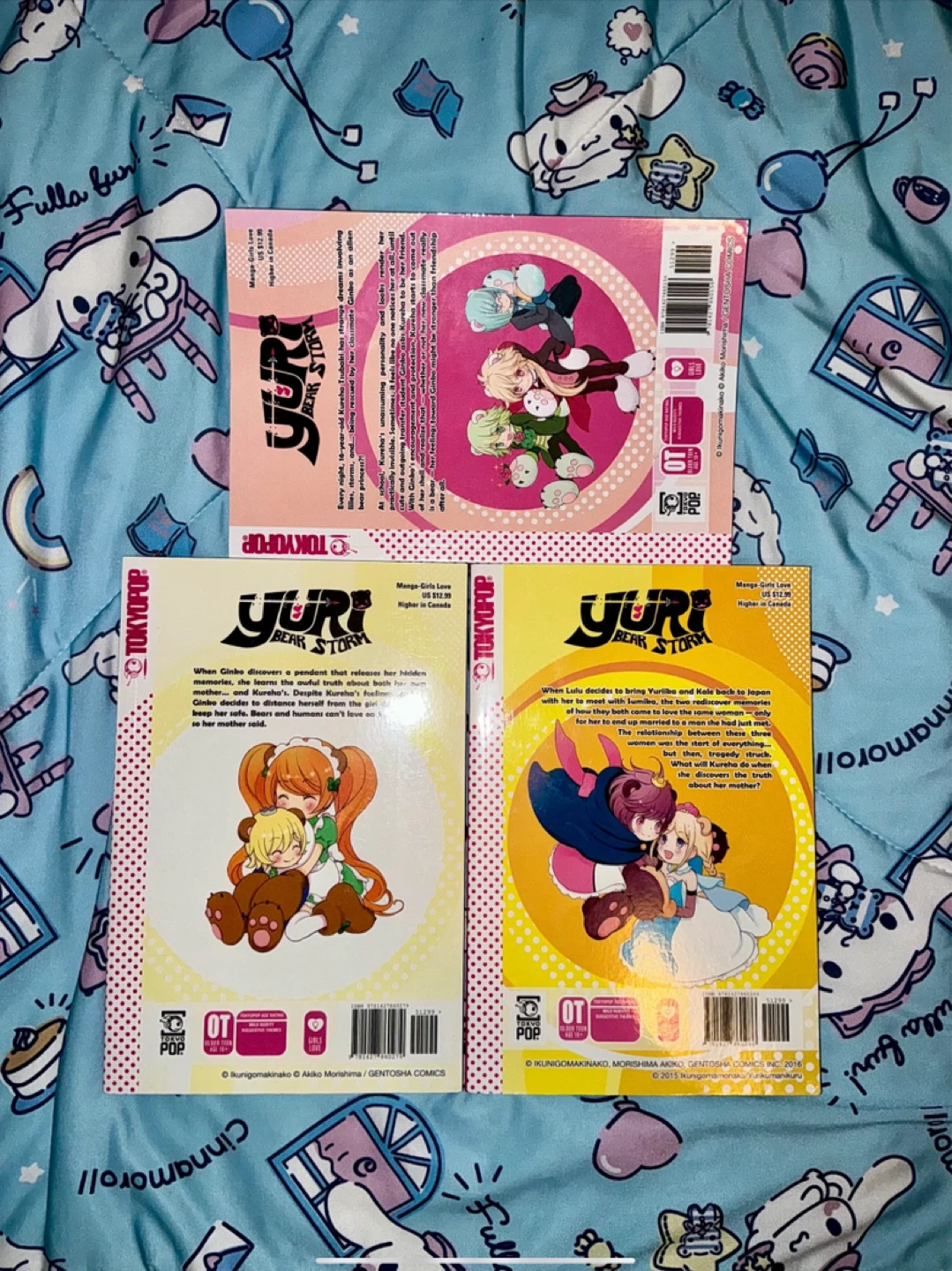 Yuri Bear Storm Manga Volumes 1-3 - photo 2