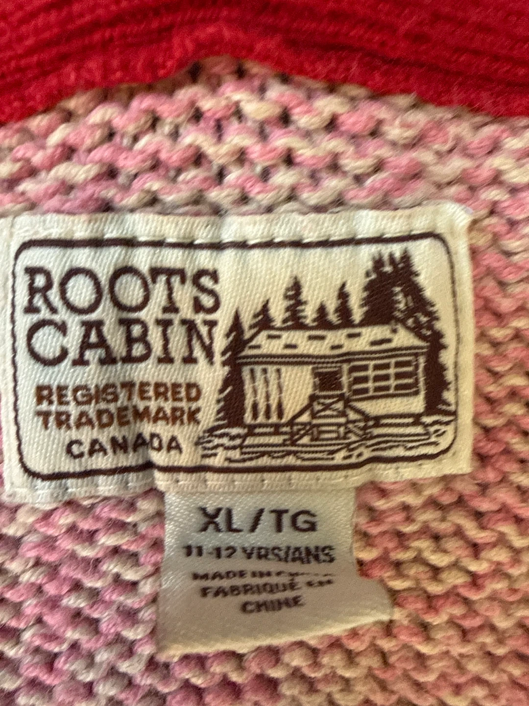 Roots Cabin pink long sweater - photo 2