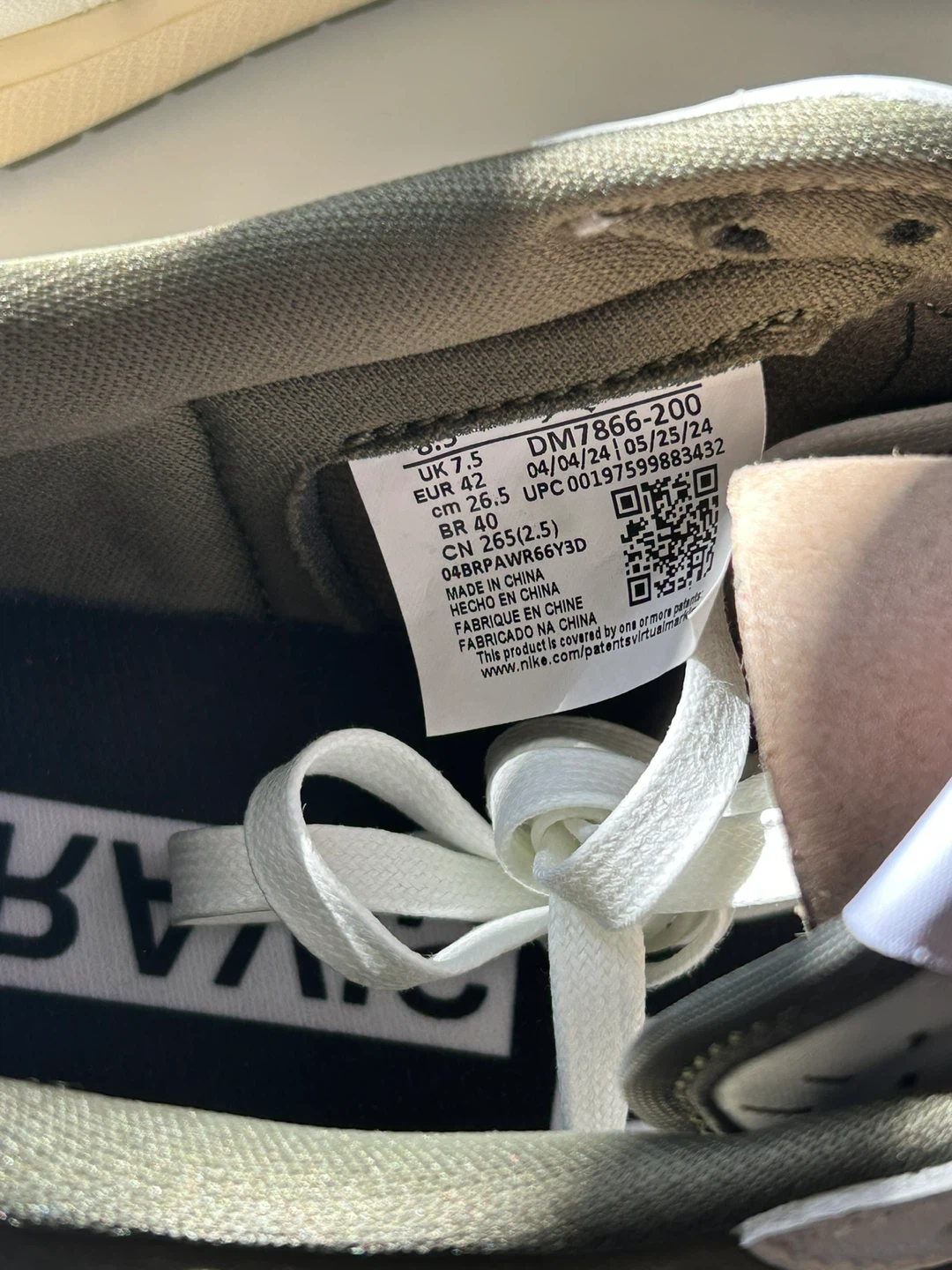Nike Air Jordan 1 Low Travis Scott "Reverse Mocha" - photo 5