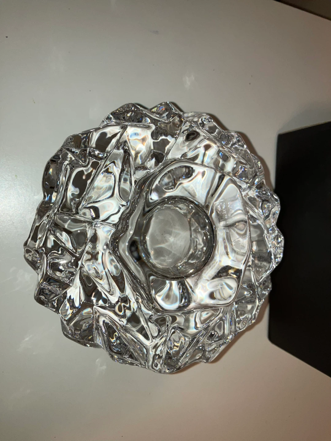 Orrefors Sweden Crystal Votive Candle Holder - photo 5