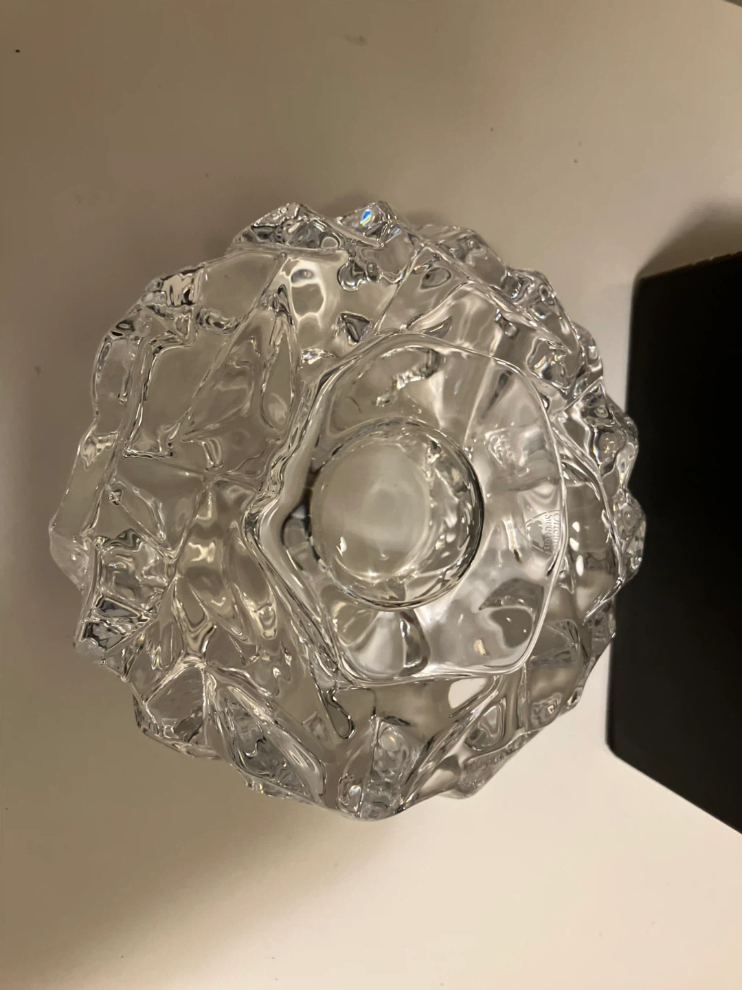 Orrefors Sweden Crystal Votive Candle Holder - photo 4