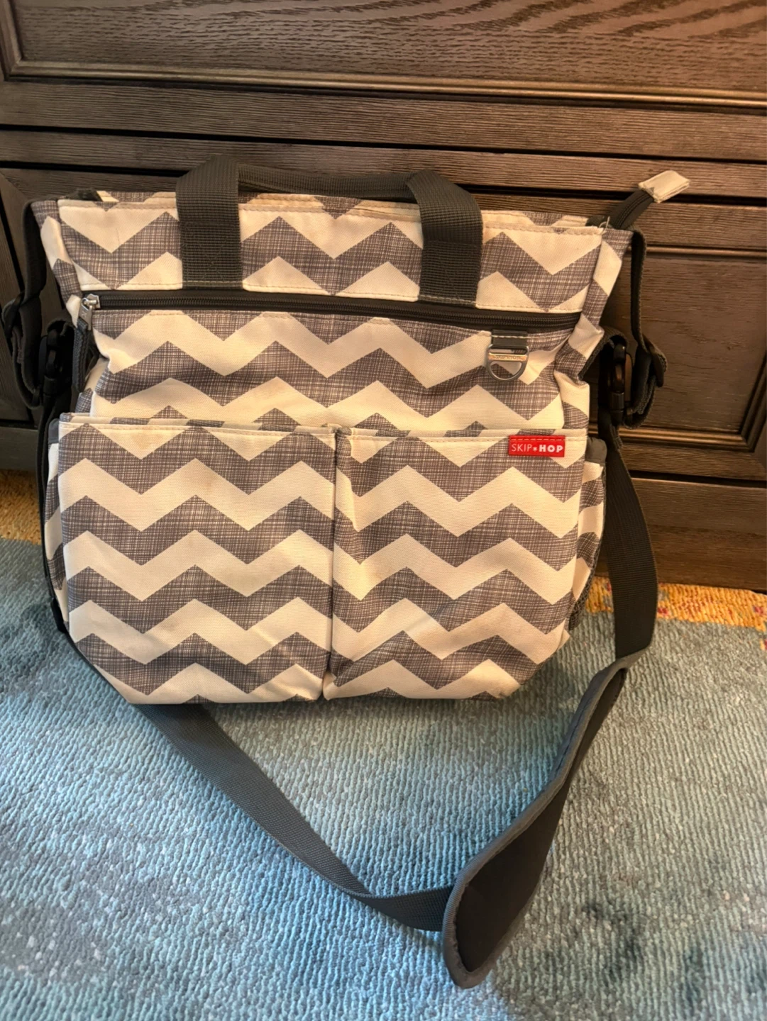 Skip Hop Chevron Diaper Bag