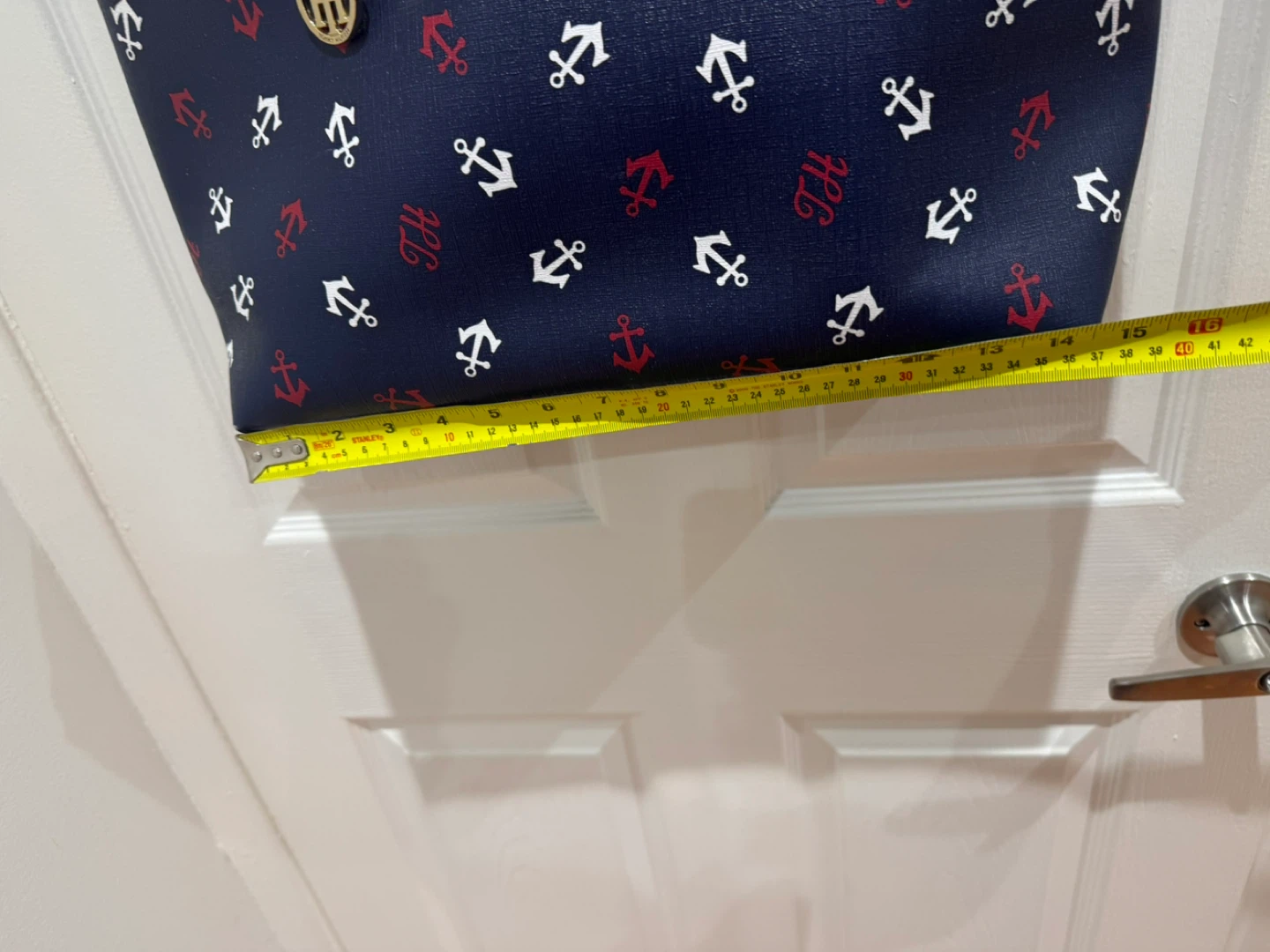 Tommy Hilfiger Navy Anchor Tote Bag - photo 3