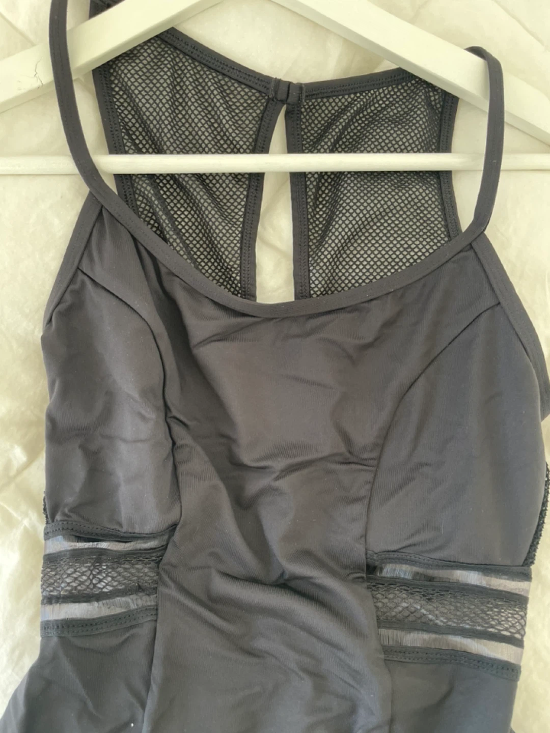 Lulli Dancewear Black Mesh Leotard - Medium - photo 5