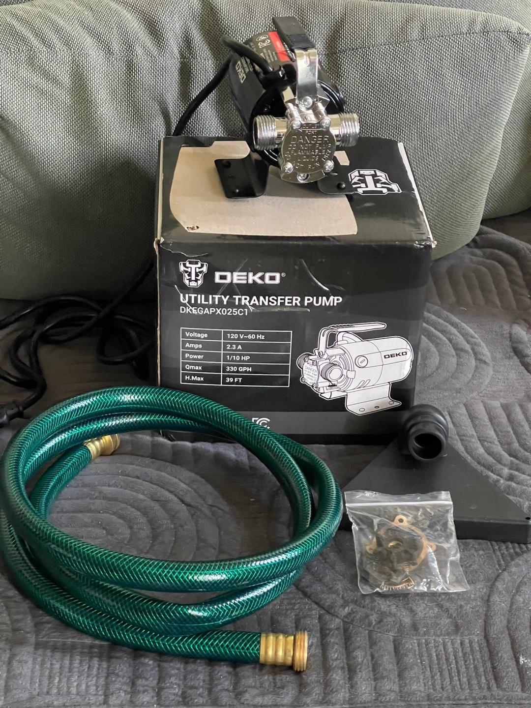 DEKO Utility Transfer Pump DKEGAPX025C1 - photo 2