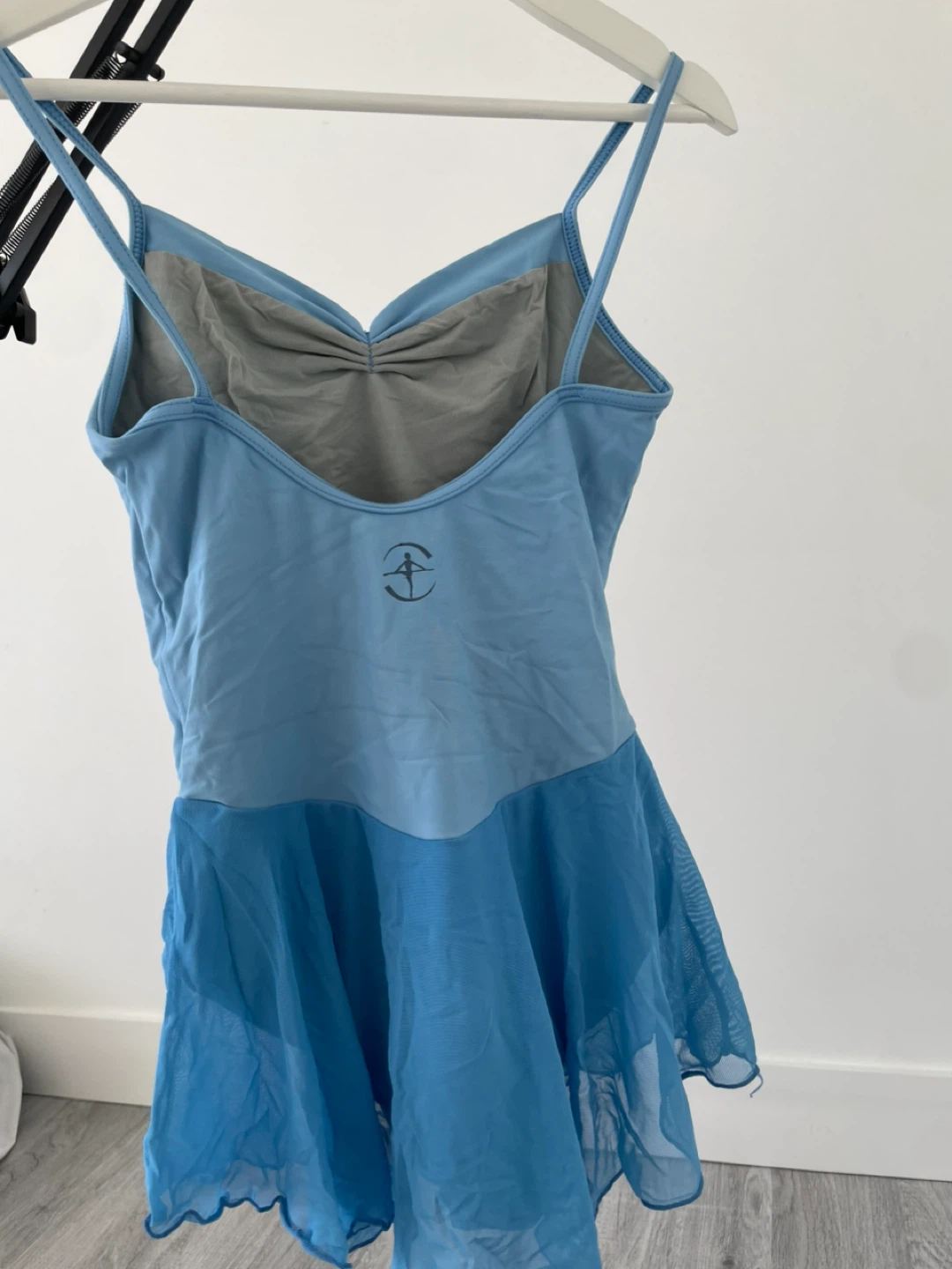 Blue Leotard with Skirt - photo 2