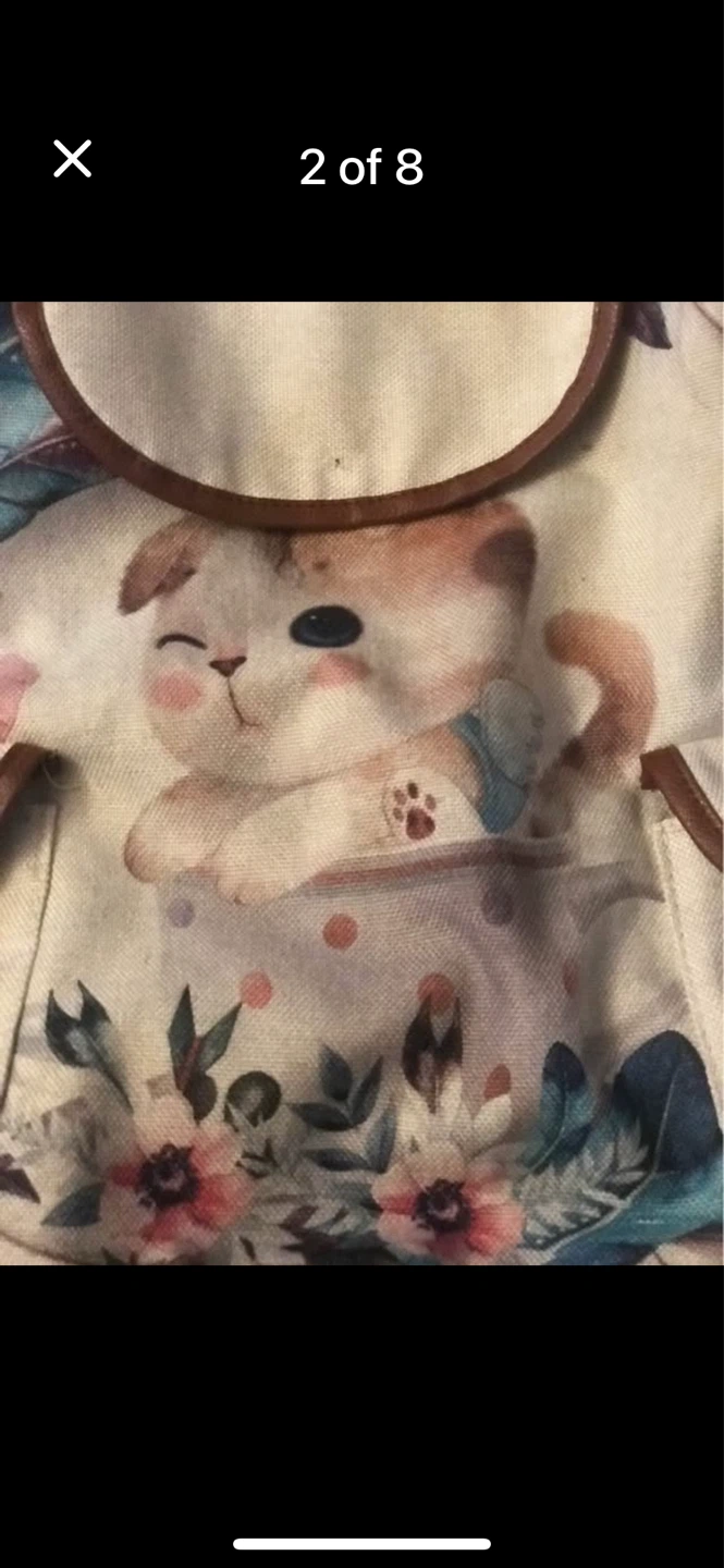 Cute cat backpack - photo 2