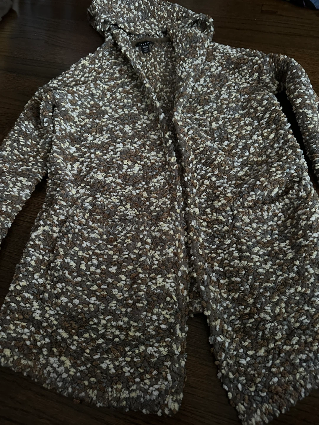 Tribal Hooded Open-Front Cardigan TP/XS - photo 2