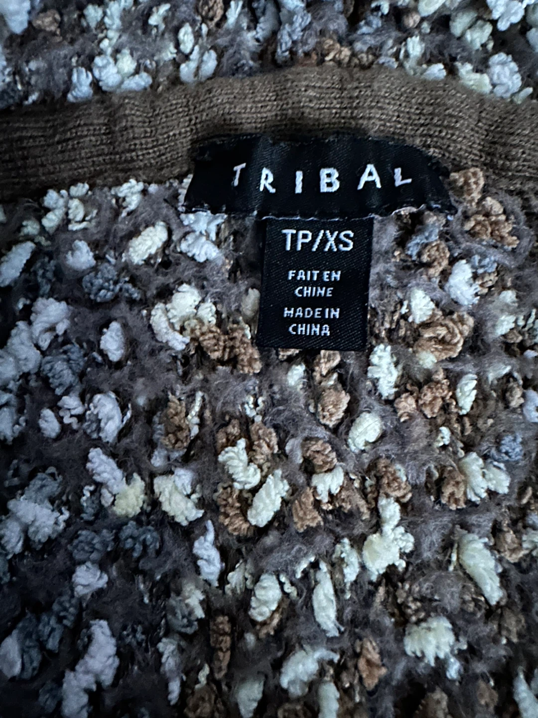 Tribal Hooded Open-Front Cardigan TP/XS - photo 4