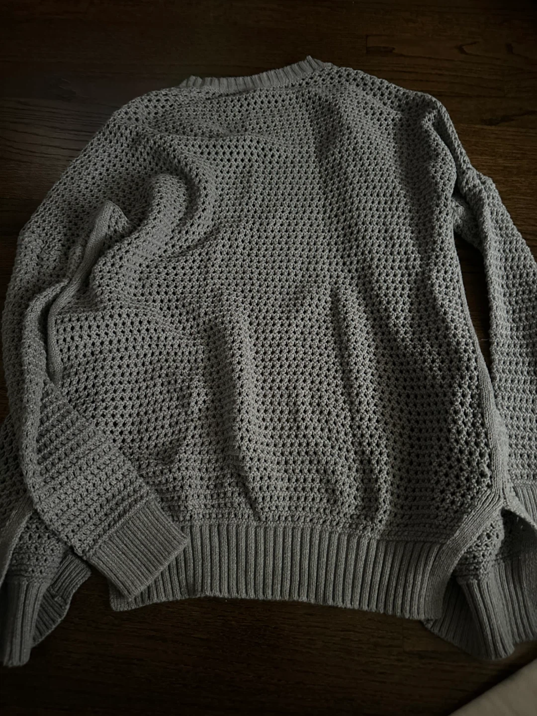 Gap Gray Knit Cardigan Sweater Size S - photo 3