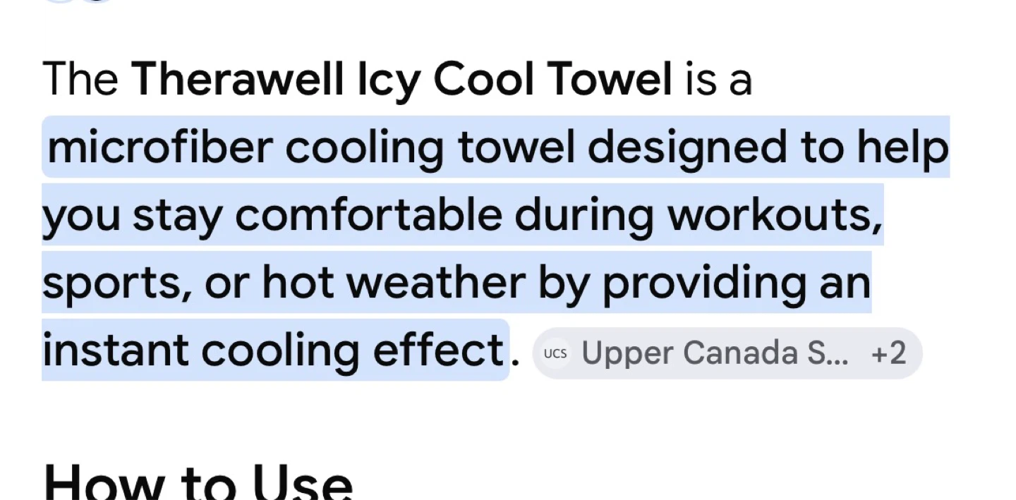 NEW—TheraWell Icy Cool Towel - photo 3