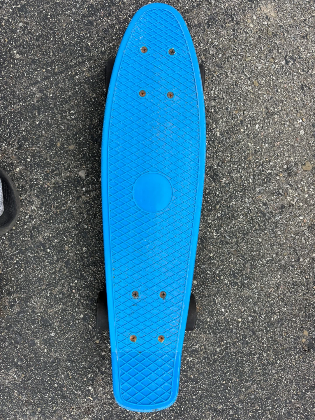 Blue Penny Board Skateboard