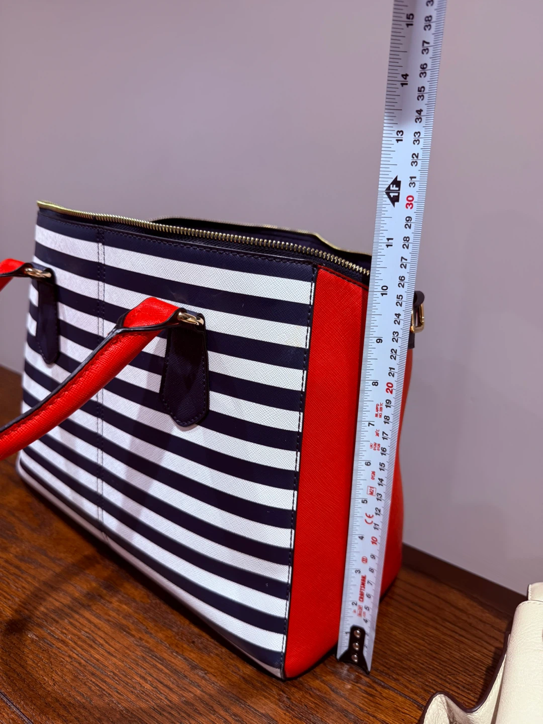 Striped Tote Bag - photo 3