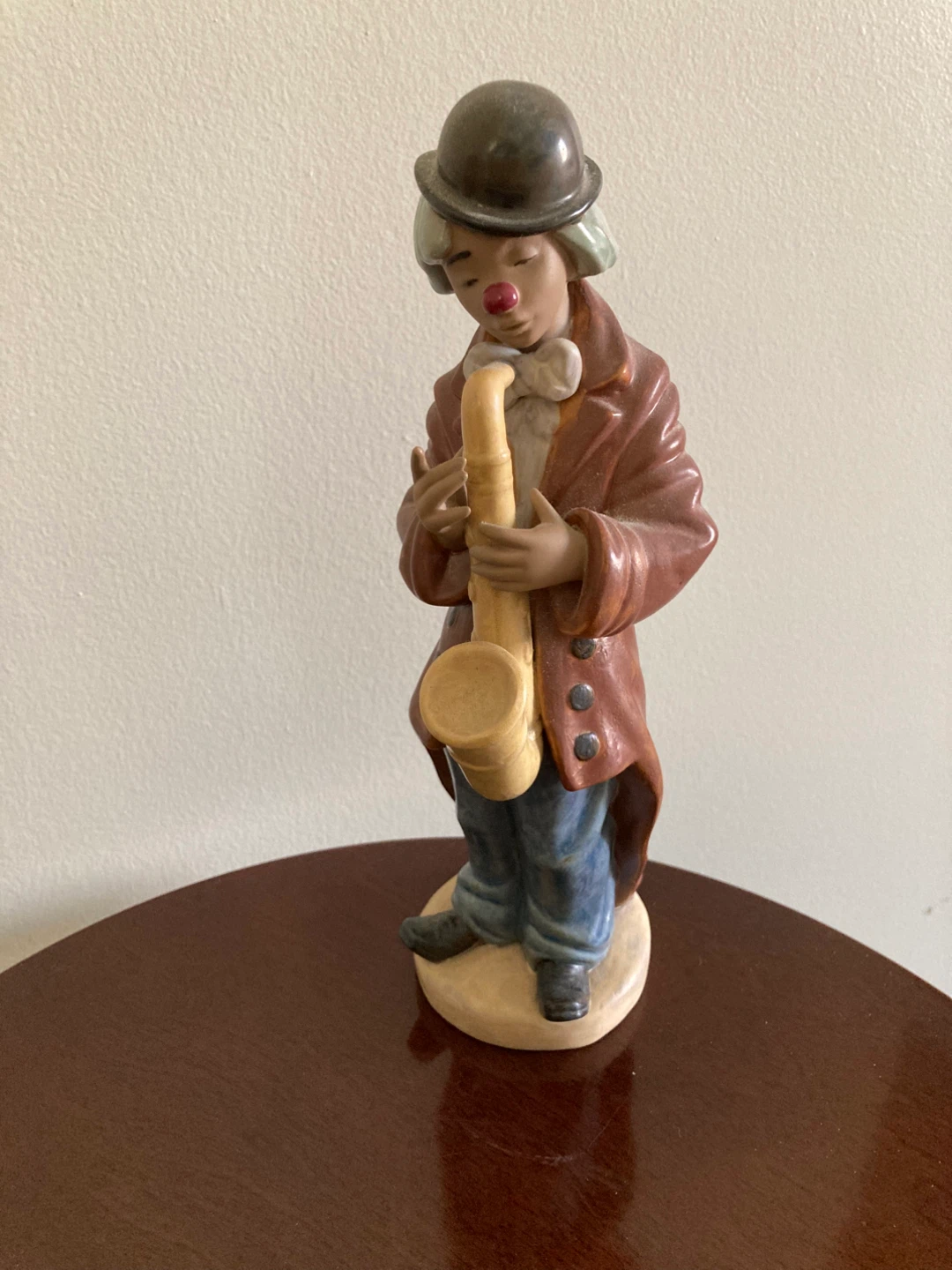LLADRÓ Clown Saxophonist Figurine