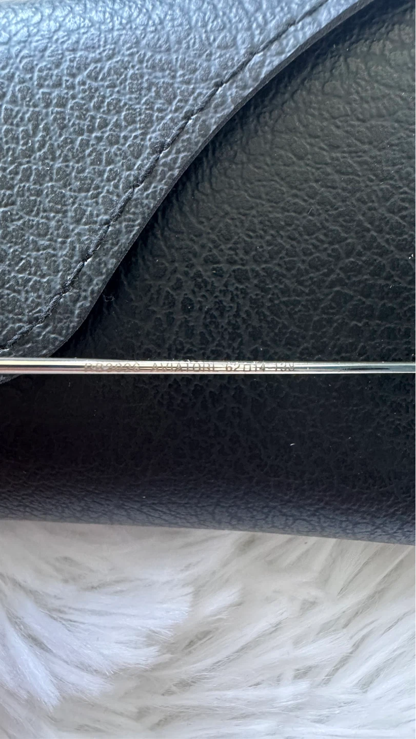 NEW Ray-Ban Aviator Sunglasses Silver Frame - photo 5