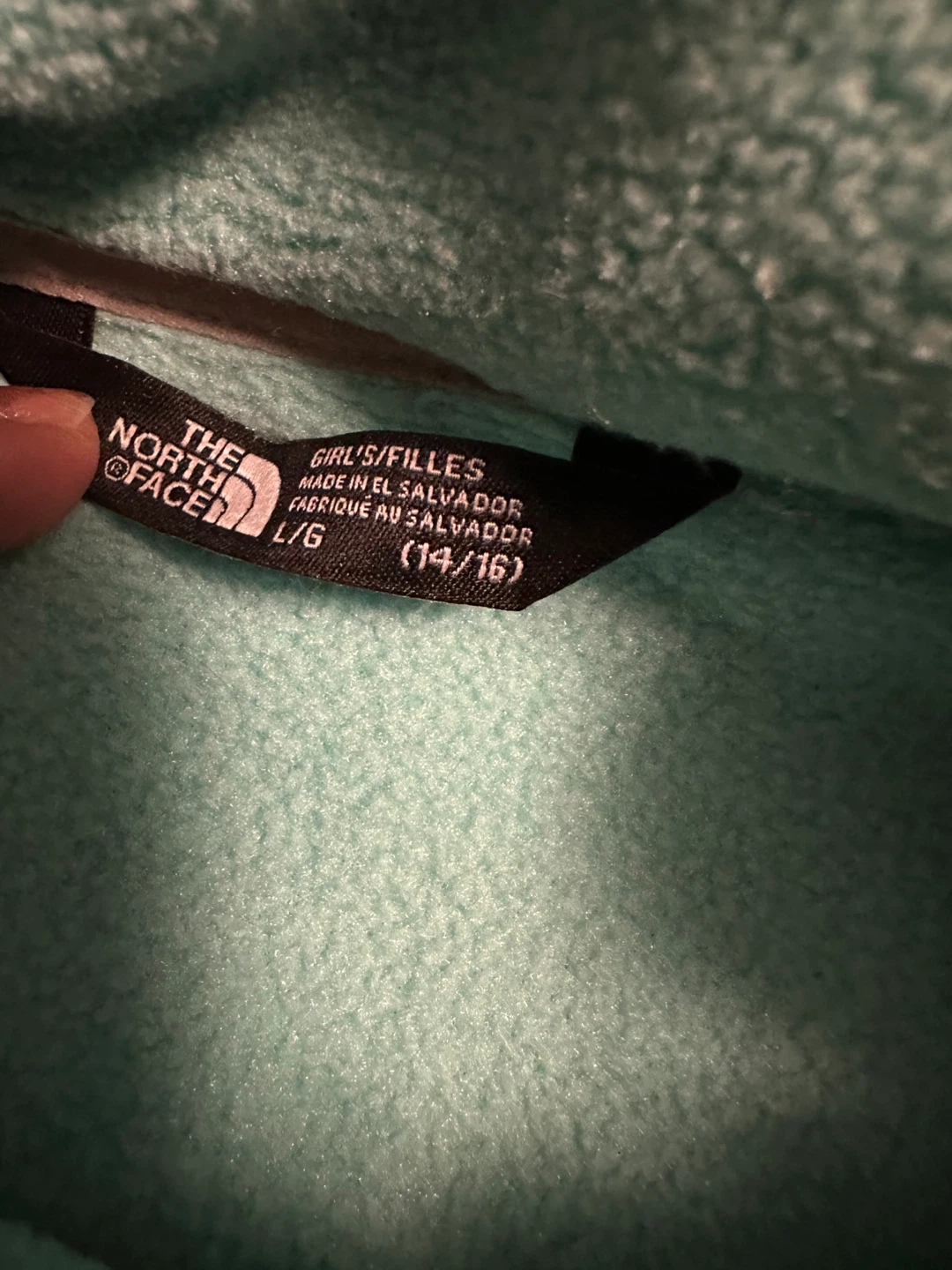 The North Face Girls Fleece Jacket L/G (14/16) - photo 2