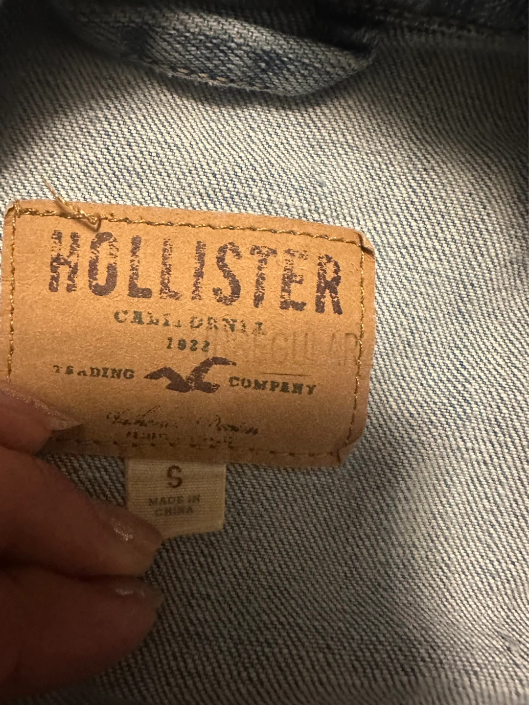Hollister Denim Jacket Size S - photo 2