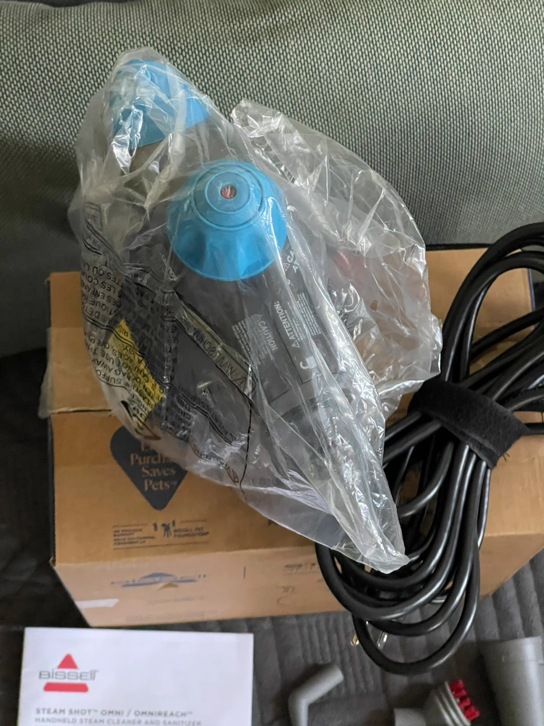 Bissell Steam Shot Omni Handheld Steam Cleaner and Sanitizer - photo 3