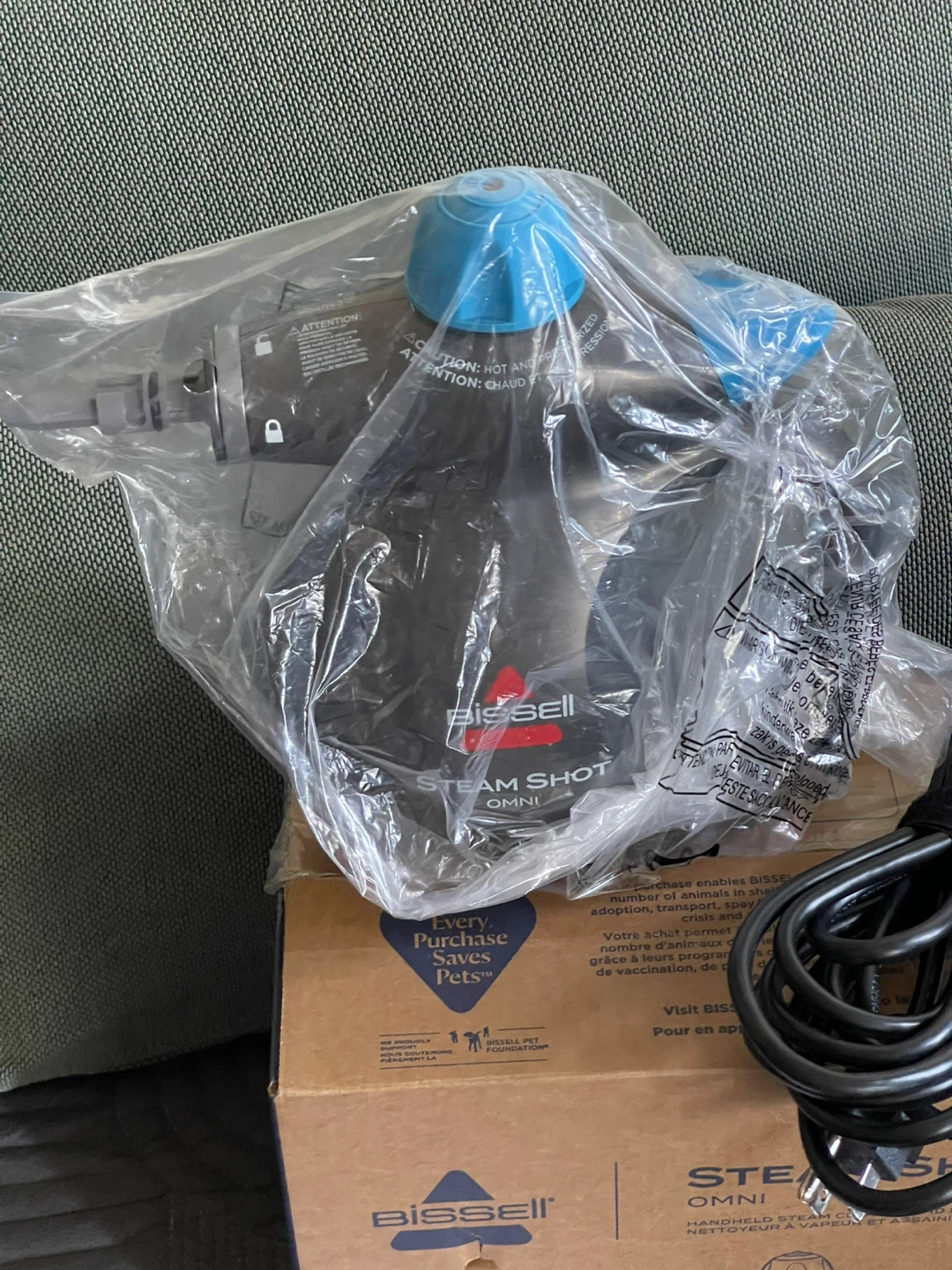 Bissell Steam Shot Omni Handheld Steam Cleaner and Sanitizer - photo 2